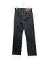 LEVI'S (リーバイス) 先染 ブラックデニムパンツ グレー サイズ:SIZE W31 L32：14000円