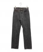 LEVI'Sリーバイス）の古着「90s 先染め デニムパンツ」｜ブラック
