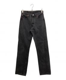 LEVI'S（リーバイス）の古着「後染 ブラックデニムパンツ」｜ブラック