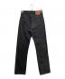 LEVI'S (リーバイス) 後染 ブラックデニムパンツ ブラック サイズ:SIZE W30L32：8000円