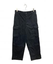 VINTAGE（ヴィンテージ）の古着「フランス軍タイプ M47カーゴパンツ」｜ブラック