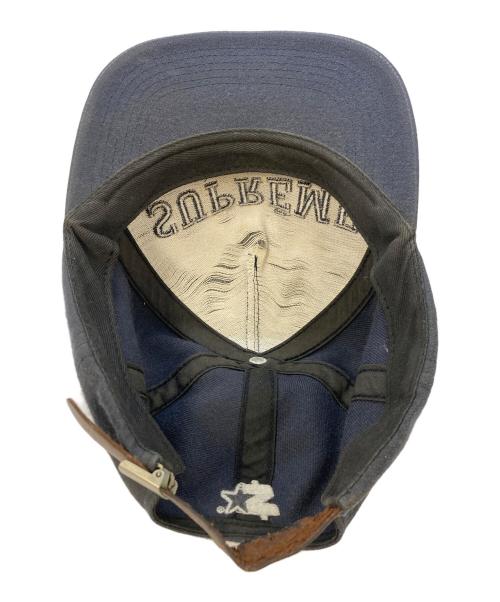 SUPREME（シュプリーム）SUPREME (シュプリーム) STARTER CAP ネイビー サイズ:実寸サイズ参照の古着・服飾アイテム