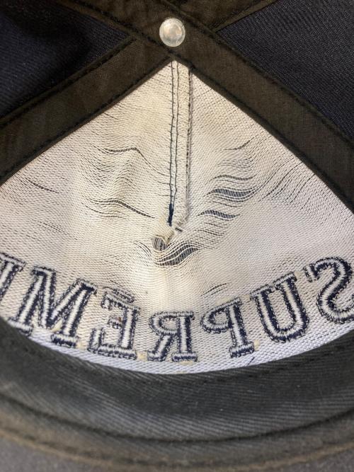 SUPREME（シュプリーム）SUPREME (シュプリーム) STARTER CAP ネイビー サイズ:実寸サイズ参照の古着・服飾アイテム