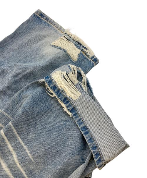 VERMO（ベルモ）VERMO (ベルモ) バギーデニムパンツ インディゴ サイズ:SIZE26の古着・服飾アイテム