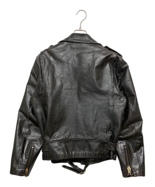 Y'S for men RED RABEL（ワイズフォーメン レッドレーベル）Y'S for men RED RABEL (ワイズフォーメン レッドレーベル) 裏地キルティング カウレザー ダブルライダースジャケット ブラック サイズ:SIZE Lの古着・服飾アイテム