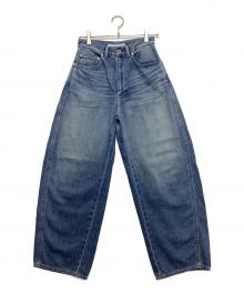 FRAMeWORK（フレームワーク）の古着「DENIMカーブパンツ」｜インディゴ