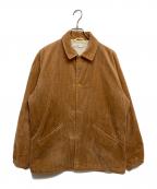 Graphpaperグラフペーパー）の古着「Brisbane Moss Coach Jacket」｜ブラウン