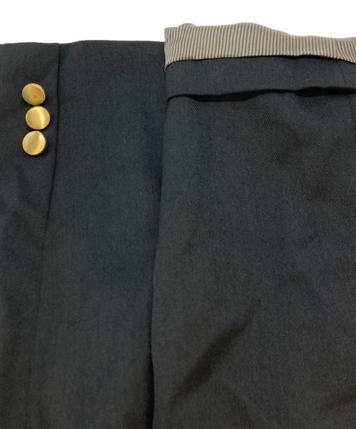 Noble（ノーブル）Noble (ノーブル) トリコチンピークドラペルジャケット ブラック サイズ:SIZE 38の古着・服飾アイテム