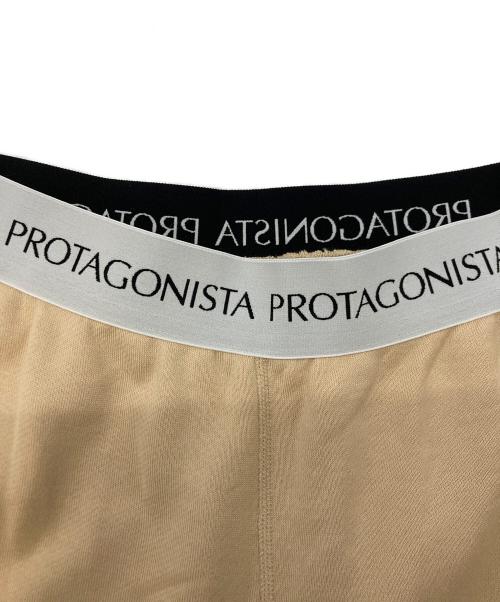 PROTAGONISTA（プロタゴニスタ）PROTAGONISTA (プロタゴニスタ) ワイドストレートスウェットパンツ ベージュ サイズ:SIZE 0の古着・服飾アイテム