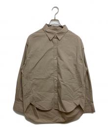 Noble（ノーブル）の古着「エフォートレスコットンオーバーシャツ」｜ベージュ