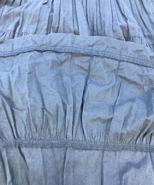 MARIHA（マリハ）MARIHA (マリハ) ノースリーブコットンワンピース ネイビー サイズ:SIZE Freeの古着・服飾アイテム