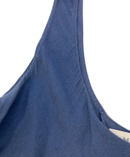 MARIHA（マリハ）MARIHA (マリハ) ノースリーブコットンワンピース ネイビー サイズ:SIZE Freeの古着・服飾アイテム