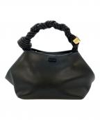 GANNIガニー）の古着「Grained Mini Ganni Bou Bag」｜ブラック