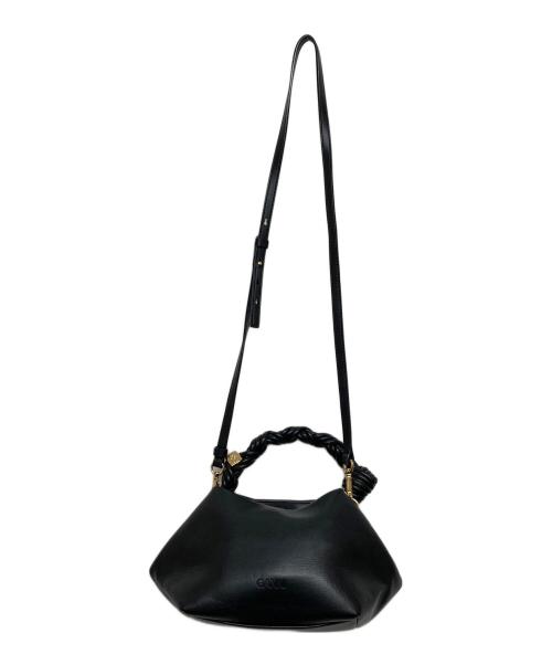 GANNI（ガニー）GANNI (ガニー) Grained Mini Ganni Bou Bag ブラック サイズ:実寸サイズをご参照下さい。の古着・服飾アイテム