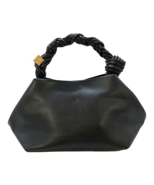 GANNI（ガニー）GANNI (ガニー) Grained Mini Ganni Bou Bag ブラック サイズ:実寸サイズをご参照下さい。の古着・服飾アイテム