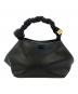 GANNI（ガニー）の古着「Grained Mini Ganni Bou Bag」｜ブラック