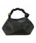 GANNI (ガニー) Grained Mini Ganni Bou Bag ブラック サイズ:実寸サイズをご参照下さい。：25000円