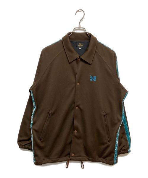Needles（ニードルズ）Needles (ニードルズ) サイドラインコーチジャケット　DI182 ブラウン サイズ:SIZE Sの古着・服飾アイテム