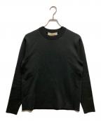 THE TOKYO×KAZUYUKI KUMAGAIザトーキョー×カズユキ クマガイ）の古着「14G Shape Ultimate Crew Neck Knit PO　264230011」｜グリーン