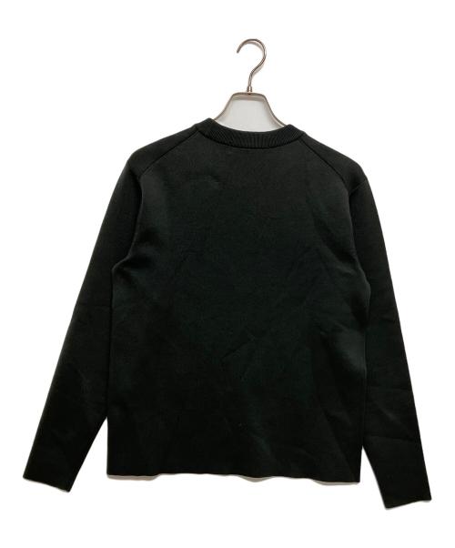 THE TOKYO（ザトーキョー）THE TOKYO (ザトーキョー) KAZUYUKI KUMAGAI (カズユキ クマガイ) 14G Shape Ultimate Crew Neck Knit PO　264230011 グリーン サイズ:SIZE48の古着・服飾アイテム