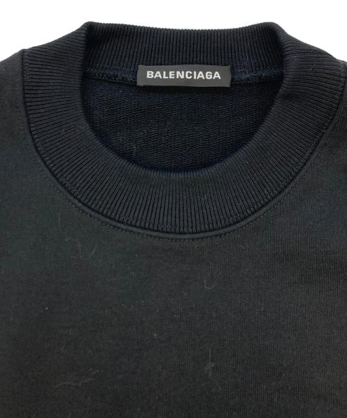 BALENCIAGA（バレンシアガ）BALENCIAGA (バレンシアガ) キャンペーンロゴスウェット ブラック サイズ:SIZE XSの古着・服飾アイテム