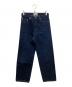 YAECA（ヤエカ）の古着「DENIM PANTS WIDE STRAIGHT / デニムパンツ ワイドストレート」｜インディゴ