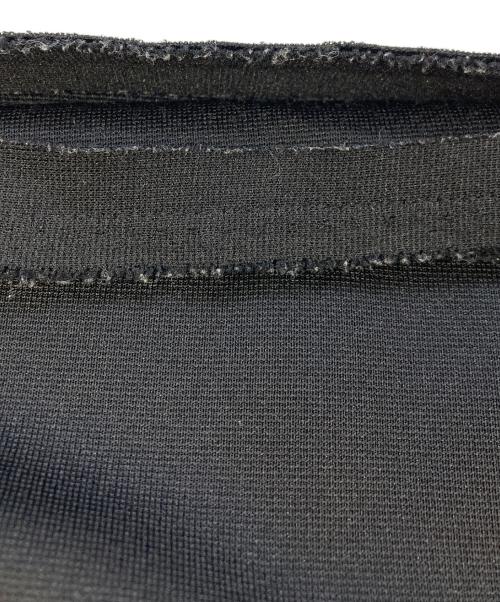 JUNYA WATANABE COMME des GARCONS（(ジュンヤワタナベ コムデギャルソン）JUNYA WATANABE COMME des GARCONS ((ジュンヤワタナベ コムデギャルソン) フロントポケットジャージフレアスカート ブラック サイズ:-の古着・服飾アイテム