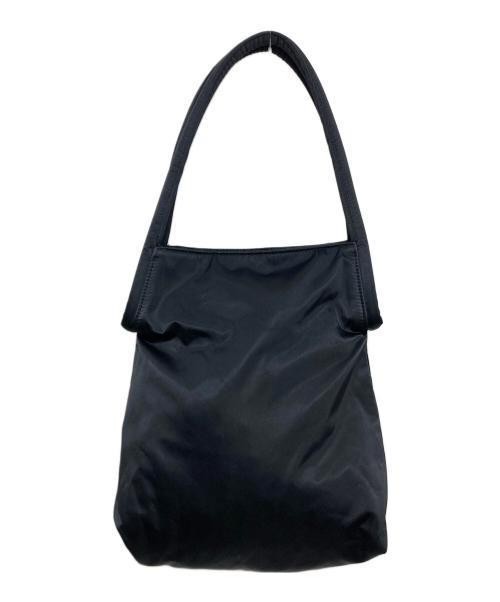 yohji yamamoto+noir（ヨウジヤマモトプリュスノアール）yohji yamamoto+noir (ヨウジヤマモトプリュスノアール) ナイロントートバッグ ブラック サイズ:実寸サイズをご参照下さい。の古着・服飾アイテム