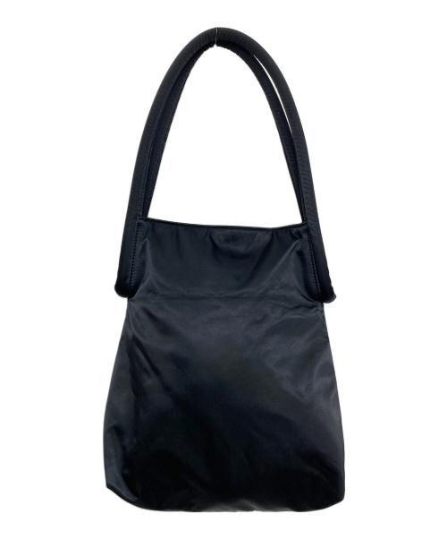 yohji yamamoto+noir（ヨウジヤマモトプリュスノアール）yohji yamamoto+noir (ヨウジヤマモトプリュスノアール) ナイロントートバッグ ブラック サイズ:実寸サイズをご参照下さい。の古着・服飾アイテム