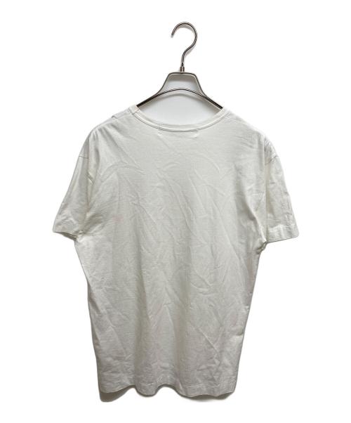 PLAY COMME des GARCONS（プレイコムデギャルソン）PLAY COMME des GARCONS (プレイコムデギャルソン) ハートワッペンTシャツ ホワイト サイズ:SIZE XLの古着・服飾アイテム