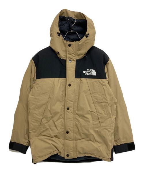THE NORTH FACE（ザ ノース フェイス）THE NORTH FACE (ザ ノース フェイス) MOUNTAIN DOWN JACKET/マウンテンダウンジャケット）ND92237 ベージュ サイズ:SIZE Mの古着・服飾アイテム