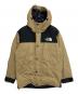 THE NORTH FACE（ザ ノース フェイス）の古着「MOUNTAIN DOWN JACKET/マウンテンダウンジャケット）ND92237」｜ベージュ