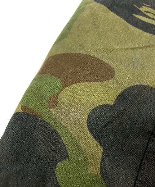 Barbour（バブアー）Barbour (バブアー) A BATHING APE (アベイシングエイプ) 1ST CAMO BEDALE JACKET ブラック×カーキ サイズ:SIZE Sの古着・服飾アイテム
