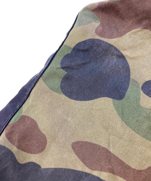 Barbour（バブアー）Barbour (バブアー) A BATHING APE (アベイシングエイプ) 1ST CAMO BEDALE JACKET ブラック×カーキ サイズ:SIZE Sの古着・服飾アイテム