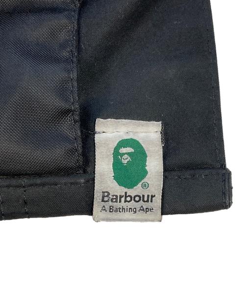 Barbour（バブアー）Barbour (バブアー) A BATHING APE (アベイシングエイプ) 1ST CAMO BEDALE JACKET ブラック×カーキ サイズ:SIZE Sの古着・服飾アイテム