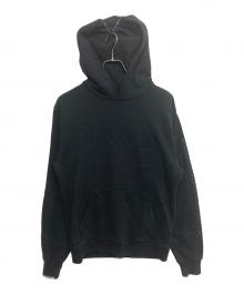 BIANCA CHANDON×HOORSENBUHS（ビアンカシャンドン×ホーセンブース）の古着「ラインストーンロゴ スウェットプルオーバー　9920900427」｜ブラック