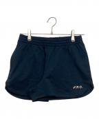 A.P.C.×asicsアーペーセー×アシックス）の古着「スウェットショートパンツ」｜ネイビー