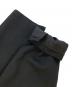 中古・古着 BLACK COMME des GARCONS (ブラックコムデギャルソン) ウールギャバ丸襟ロングジャケット ブラック サイズ:SIZE L：60000円