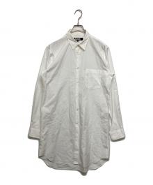 BLACK COMME des GARCONS（ブラックコムデギャルソン）の古着「綿ブロードシャツ」｜ホワイト