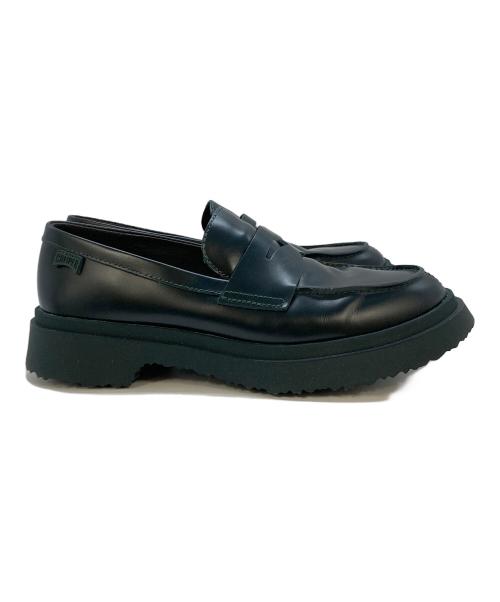 CAMPER（カンペール）CAMPER (カンペール) ウォールデン フラットシューズ グリーン サイズ:SIZE38の古着・服飾アイテム
