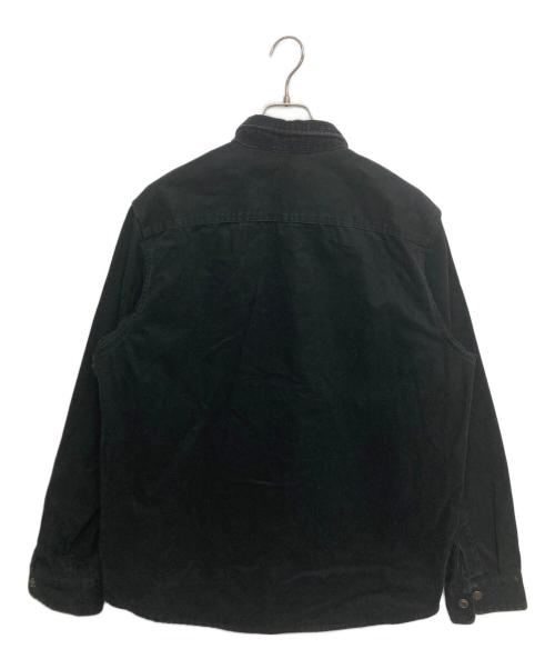 SUPREME（シュプリーム）SUPREME (シュプリーム) Script Canvas Snap Shirt ブラック サイズ:SIZE Lの古着・服飾アイテム