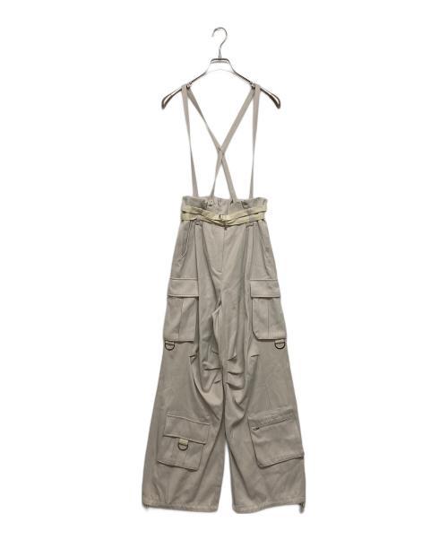 WRINN（リン）WRINN (リン) Sheer Pants White ベージュ サイズ:SIZE36A 未使用品の古着・服飾アイテム