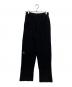 alo yoga (アローヨガ) ドメインリブニットスウェットパンツ ブラック サイズ:SIZE XS：13000円