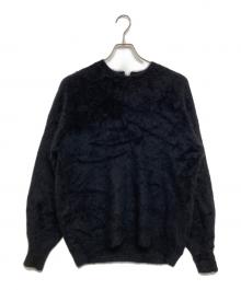 COCUCA（コキュカ）の古着「フォックスカシミヤニットプルオーバー　6147-70-09002」｜ネイビー