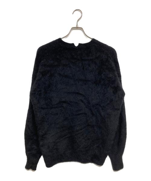 COCUCA（コキュカ）COCUCA (コキュカ) フォックスカシミヤニットプルオーバー　6147-70-09002 ネイビー サイズ:実寸参照の古着・服飾アイテム