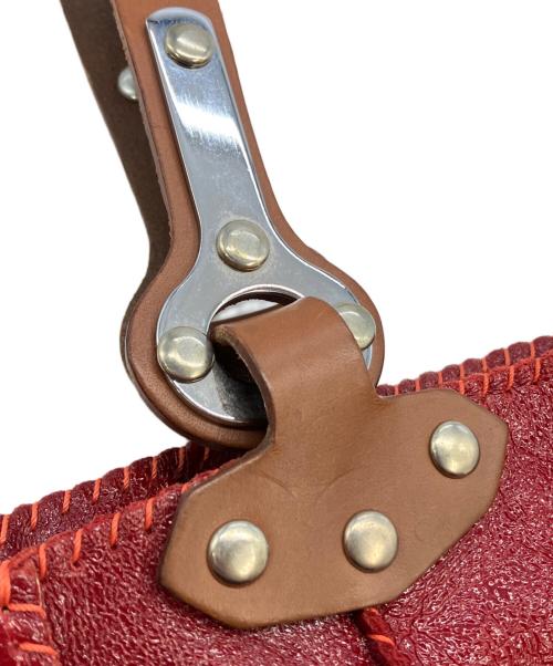 JAMIN PUECH（ジャマンピュエッシュ）JAMIN PUECH (ジャマンピュエッシュ) HONU トートバッグ レッド サイズ:実寸サイズをご参照下さい。の古着・服飾アイテム