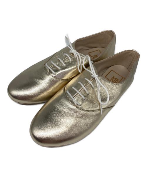 MA（エムエー）MA (エムエー) レースアップシューズ ゴールド サイズ:SIZE 37の古着・服飾アイテム