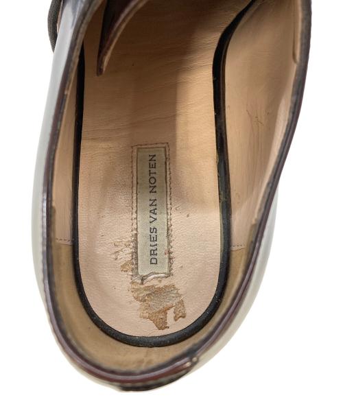 DRIES VAN NOTEN（ドリスヴァンノッテン）DRIES VAN NOTEN (ドリスヴァンノッテン) クレープソールレザーシューズ ブラウン サイズ:SIZE36の古着・服飾アイテム
