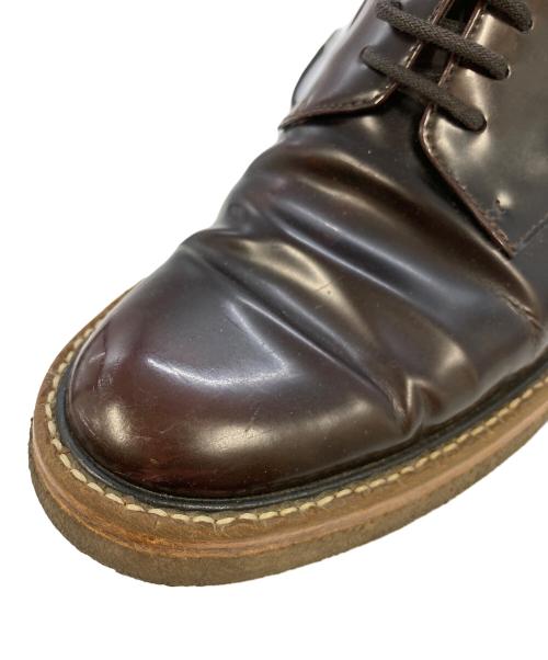 DRIES VAN NOTEN（ドリスヴァンノッテン）DRIES VAN NOTEN (ドリスヴァンノッテン) クレープソールレザーシューズ ブラウン サイズ:SIZE36の古着・服飾アイテム