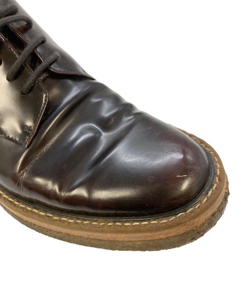 DRIES VAN NOTEN（ドリスヴァンノッテン）DRIES VAN NOTEN (ドリスヴァンノッテン) クレープソールレザーシューズ ブラウン サイズ:SIZE36の古着・服飾アイテム